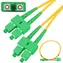 Extralink SC/APC-SC/APC / Patchcord / Jednomódový / Duplex / G652D / 5 m