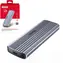 Unitek S1241B01 / Externí box pro M.2 NVMe SSD / Hliníkové tělo / USB-C / 10 Gbps