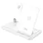 XO WX033 bílá / Bezdrátová nabíječka 4v1 / 15W / USB-C