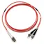 XtendLan FO patch LC-ST / Optický patch kabel / 62,5/125 / Duplex / 2 m / LS0H