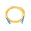 Extralink SC/UPC-SC/UPC / Patchcord / Jednomódový / Simplex / G652D / 3 mm / 1 m