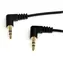 StarTech Audio kabel lomený černá / Audio kabel / Jack 3,5mm (M) - Jack 3,5mm (M) / 1,8 m
