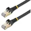 StarTech CAT6A Snagless černá / Patch kabel / STP / 3 m / RJ-45 / 10 Gbit/s
