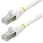StarTech CAT6a LSZH bílá / Síťový kabel / 5 m / RJ-45 / PoE / 10GbE