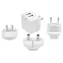 StarTech nabíječka bílá / 2x USB-A / 17 W / 3,4 A