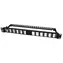 Trendnet TC-KP24SA černý / Patch panel / keystone / 24 portů / STP / 1U / 19"