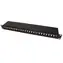 Roline Patch panel 19" STP černý / Patch panel / CAT.5E / 24 portů / 1U