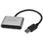 StarTech čtečka CFast karet USB-A černá/stříbrná / Čtečka paměťových karet / CFast 2.0 / USB 3.2 Gen 1 / hliník