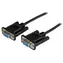 StarTech sériový null modem kabel DB9 černá 2 m / Sériový kabel / Null modem / RS-232