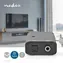 Nedis převodník digitálního audia černý / Audio převodník / S/PDIF vstup / Toslink výstup / USB napájení