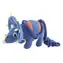 Huhubamboo Plyšový Triceratops 43 cm / Hračka pro psy / Pískací / Manšestr