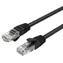 Orico PUG-C6 3m černá / Ethernetový kabel / Cat6 UTP / RJ-45 / 1000 Mbps