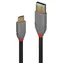 Lindy Anthra Line USB-A - USB-C 1,5m černá / Kabel USB / USB 3.2 Gen 2 / 10 Gbit/s / PD 100W