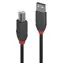 Lindy Anthra Line USB-A - USB-B 5 m černá / Kabel / USB 2.0 / M/M