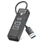 Orico PWC2U-U3 černá / USB hub / 2x USB-A 3.0 / 1x USB-C 3.0 / kabel 1m