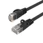 Orico PUG-C7B černá / Síťový kabel / CAT7 / RJ-45 - RJ45 / 10Gbps / plochý / 2 m