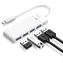 Orico PAPW4A-C3 bílá / USB hub / 4x USB-A 3.0 / kabel 15 cm