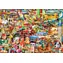 GRAFIKA Puzzle Retro hračky / 1000 dílků / 69 × 47,8 cm