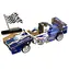 2KIDS TOYS 3D dřevěná skládačka Závodní formule / Na natažení / 6+ let