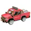2KIDS TOYS 3D dřevěná skládačka Pick-up auto červená / Dřevo / od 6 let