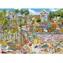 GIBSONS Puzzle Zahrada u pláže / 1000 dílků / 68 x 49 cm