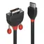 Lindy Black Line černá / Kabel HDMI-DVI-D / Single Link / 1 m / 1920 x 1200 px