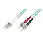OPTIX LC-ST / Optický patch cord / 50/125 / OM3 / duplex / 1 m