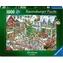 RAVENSBURGER Puzzle Ray's Comic Vánoce / 1000 dílků / 70 x 50 cm