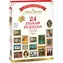 EUROGRAPHICS Puzzle Adventní kalendář: Fine Art Vánoce / 24x50 dílků / od 6 let
