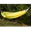 RULYT Houpací síť 240x145 cm žlutá / Houpací síť / Nosnost 100 kg / 210T polyester