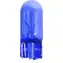 Compass W5W Blue / Autožárovka / 12V 5W / W2,1x9,5d / modrobílé sklo / 10 ks
