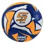 SportTeam Miniball S2 modro-neonově oranžová / Fotbalový míč / Vel. 1 / 12 panelů / Dvouvrstvý