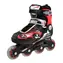 Roces COMPY 4.0 Boy černá, červená / Kolečkové brusle / vel. S (30-33) / ABEC 3 / kolečka 64x24 mm