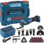 Bosch GOP 18V-34 Professional / Aku multifunkční nástroj / 18V / Starlock / L-BOXX / Bez aku a nabíječky