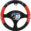 Compass Potah volantu RALLY červená / Potah volantu / 37-39 cm