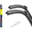 Compass FLAT TALON 610+510 mm / Sada stěračů / řidič + spolujezdec / BMW X2 (F39) / ploché