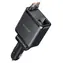 Orico Twin Reach černá / Autonabíječka / 45W / USB-A + USB-C / 2x navíjecí kabel USB-C