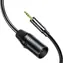 Orico AXKF černá / Audio kabel / Jack 3,5mm - XLR (F) / 5 m