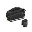 Topeak MTX Trunk Bag DXP černá / Brašna na nosič kola s bočnicemi / 19,4 l / QuickTrack MTX / 600D polyester