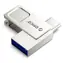Orico U301 32GB stříbrná / Flash disk / USB-A / USB-C / USB 3.2 Gen 1