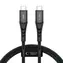 Tech-Protect Ultraboost UB11T černá / Kabel USB-C - USB-C / PD 240W / QC3.0 / 100 cm