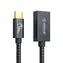 Orico CAF31 černá / Kabel USB-C / USB-C - USB-A OTG / 1 m / 10 Gbps