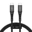 Tech-Protect Ultraboost UB11T černá / Kabel / USB-C - USB-C / PD 100W / QC3.0 / 100 cm