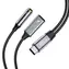 Tech-Protect UltraBoost černá / Adaptér / USB-C - 3,5mm jack + USB-C / PD 60W 6A