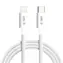 Tech-Protect UltraBoost šedá / Nabíjecí kabel / USB-C - Lightning / 27W / 2 m