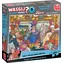 JUMBO Puzzle WASGIJ Retro Mystery 9: Velká vlaková loupež! / 1000 dílků / od 15 let