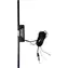 Compass Elektronická anténa nalepovací 12V / Anténa / šířka 34 cm / kabel 200 cm