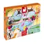 JANOD Hmatové puzzle Den v ZOO / 20 dílků / 65 x 50 cm
