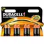 Duracell Alkalická baterie AA (LR6) / Baterie / Alkalická / Jednorázová