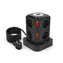 Huslog nabíjecí stanice 15W černá / Nabíjecí stanice / 8x zásuvka 230V / 1x USB-C 3A / 3x USB-A